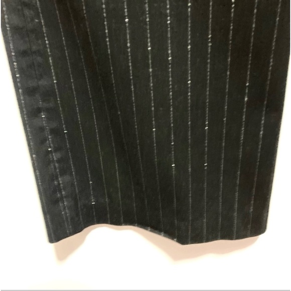 Apt. 9 Women’s Stretch Ava Gray Lurex Silver Pants - Picture 8 of 10